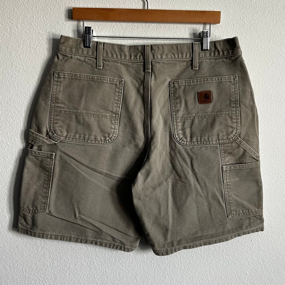 Carhartt B25 DES tan work wear carpenter shorts